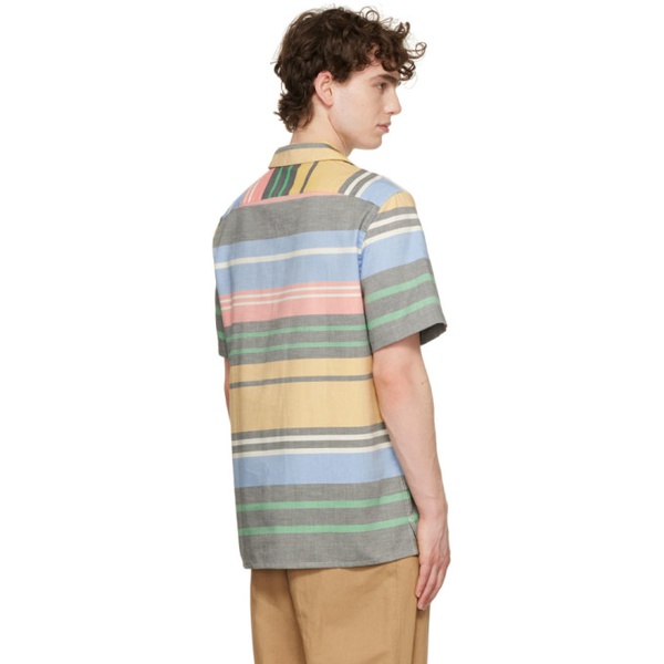  폴스미스 PS by 폴스미스 Paul Smith Multicolor Muted Multistripe Shirt 222422M192007