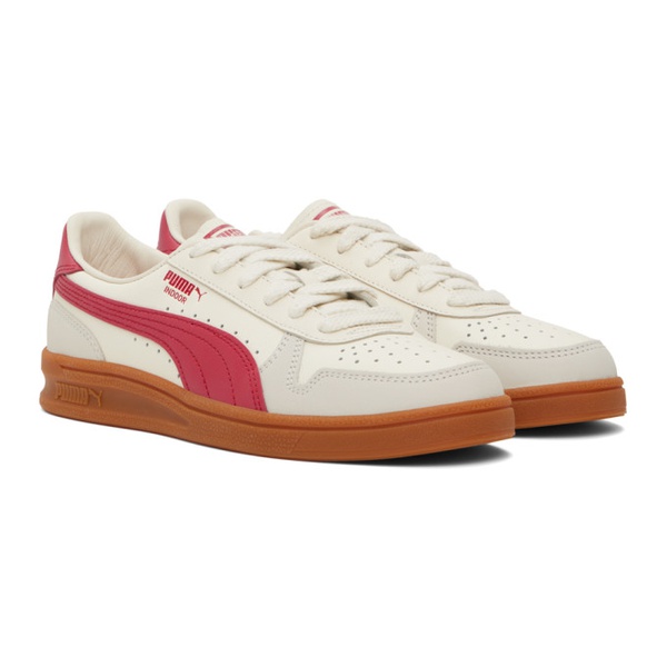  PUMA 오프화이트 Off-White & Red Indoor OG Sneakers 241010M237002