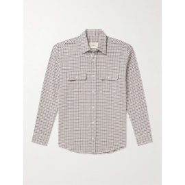PURDEY Club Checked Cotton-Flannel Shirt 1647597323718285