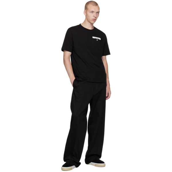  팜엔젤스 Palm Angels Black Sartorial T-Shirt 232695M213010