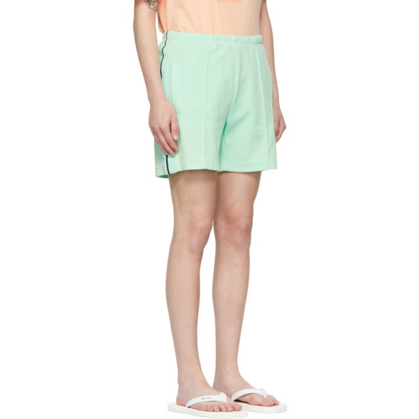  팜엔젤스 Palm Angels Green Nylon Shorts 221695F088017