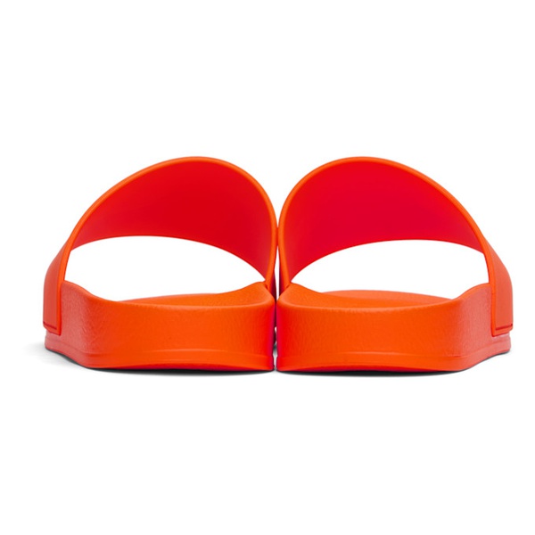  팜엔젤스 Palm Angels Orange Logo Pool Slides 242695M234007