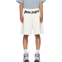 팜엔젤스 Palm Angels 오프화이트 Off-White Classic Shorts 242695M190013