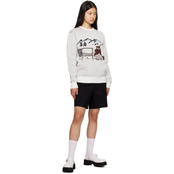  Palmes 오프화이트 Off-White Andre Sweater 222963F096000