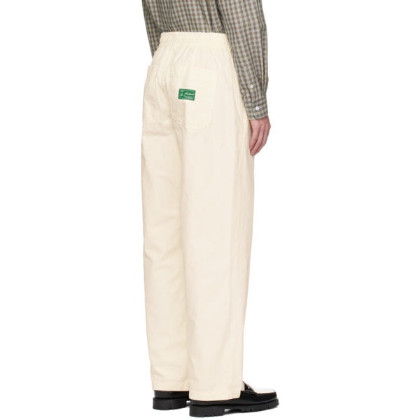  Palmes 오프화이트 Off-White Lucien Trousers 241963M191005