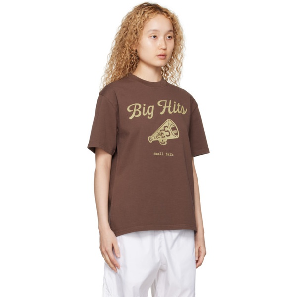  Palmes Brown Big Hits T-Shirt 231963F110007