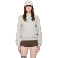팔로마울 Paloma Wool Gray Basic Sweatshirt 242648F098001