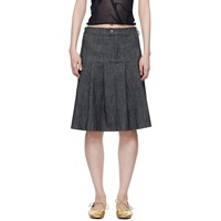 팔로마울 Paloma Wool Gray Lai Midi Skirt 242648F092004