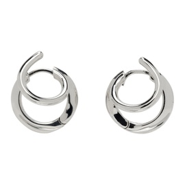 판코네시 Panconesi Silver Stellar Hoop Earrings 241340F022018