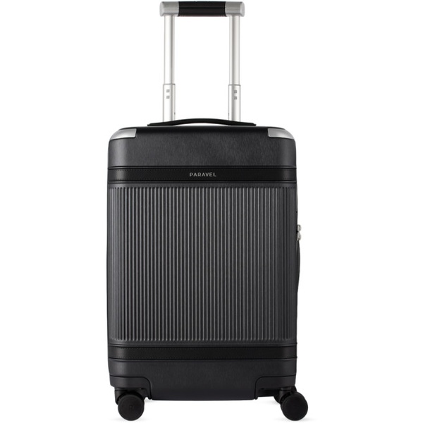  Paravel Black Aviator Carry-On Plus Suitcase 242247M173013
