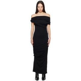SSENSE Exclusive Black Elemental by Paris Georgia Ida Maxi Dress 242438F055004