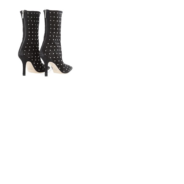  Paris Texas Ladies Black Diamond Holly Mama Ankle Boots PX832 XVLCH Black Diamond