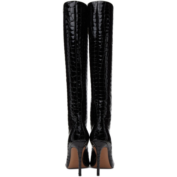  Paris Texas Black Stiletto 105 Tall Boots 241616F115010