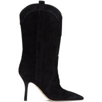 Paris Texas Black Paloma Boots 241616F114001