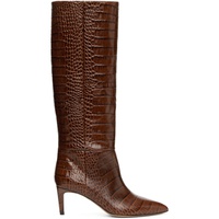 Paris Texas Brown Stiletto 60 Tall Boots 241616F115020