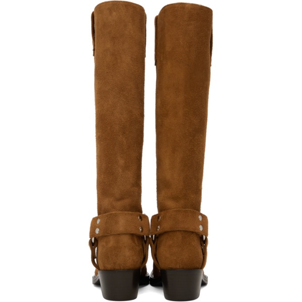  Paris Texas Tan Roxy Tall Boots 241616F115019
