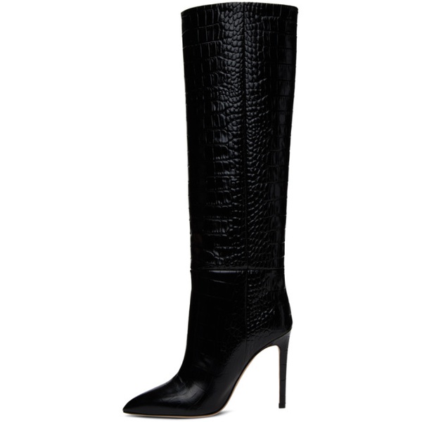  Paris Texas Black Stiletto Tall Boots 241616F115015