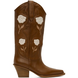 Paris Texas Brown Rosalia Boots 241616F115001