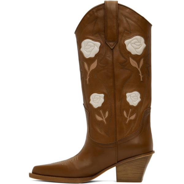  Paris Texas Brown Rosalia Boots 241616F115001