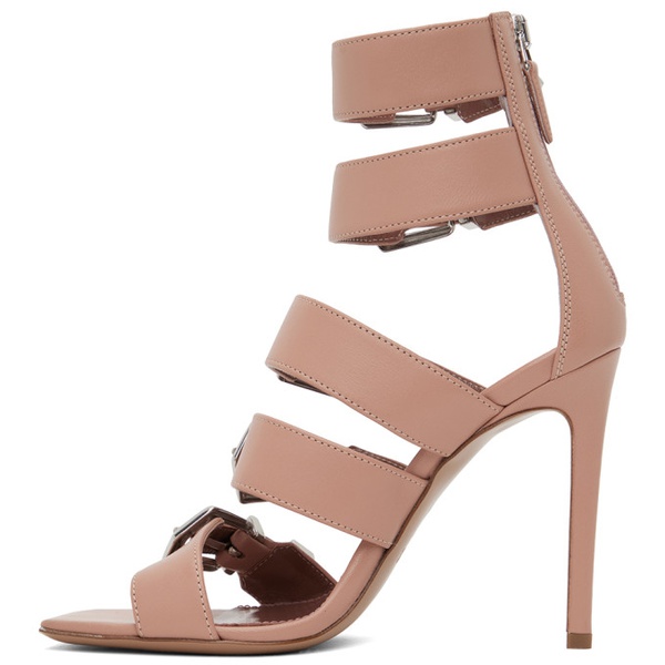  Paris Texas Pink Ursula Heeled Sandals 241616F125008