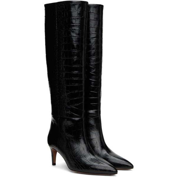  Paris Texas Black Stiletto 60 Tall Boots 241616F115016