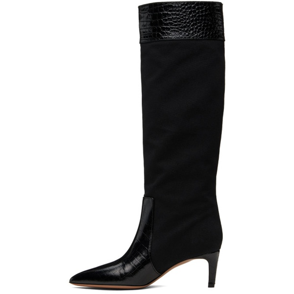  Paris Texas Black Stiletto 60 Tall Boots 241616F115022
