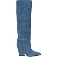 Paris Texas Blue Jane Boots 232616F114005