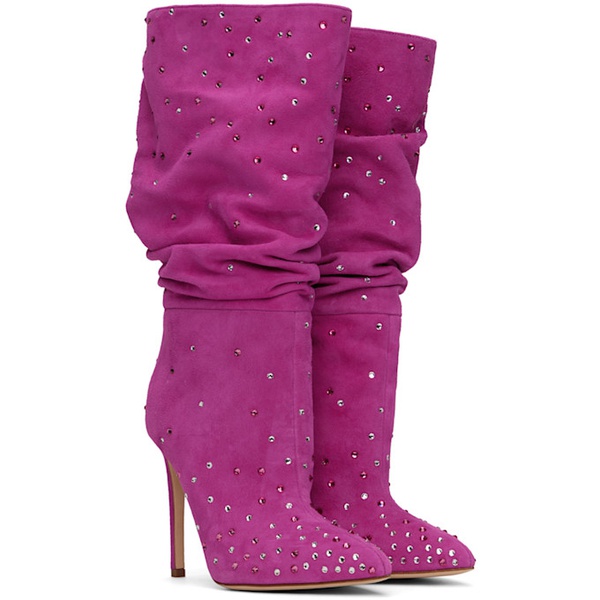  Paris Texas Pink Holly Slouchy Boots 222616F114019