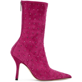 Paris Texas Pink Holly Mama Boots 222616F113001