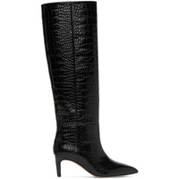 Paris Texas Black Stiletto Boots 231616F115028
