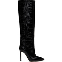 Paris Texas Black Stiletto Tall Boots 242616F115003
