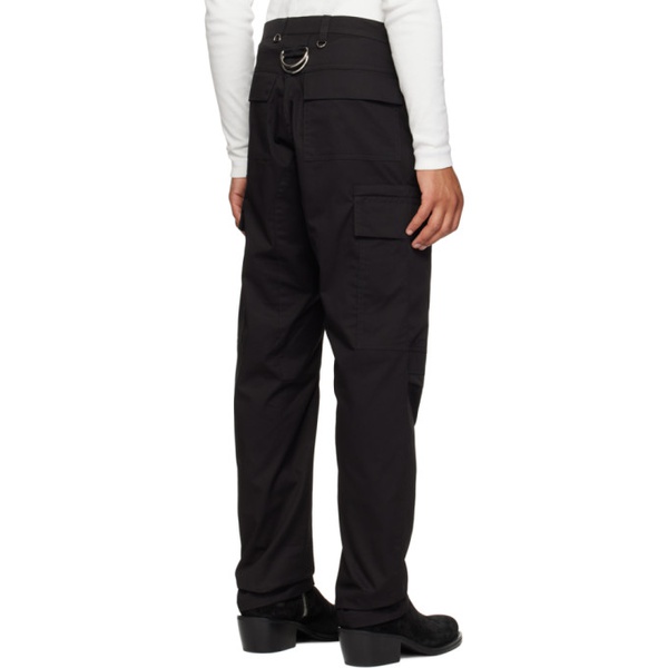  Parnell Mooney Black Work Cargo Pants 232555M188000