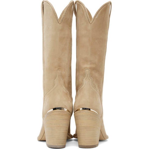  Partlow Beige Leigh Anne Boots 241229F114006