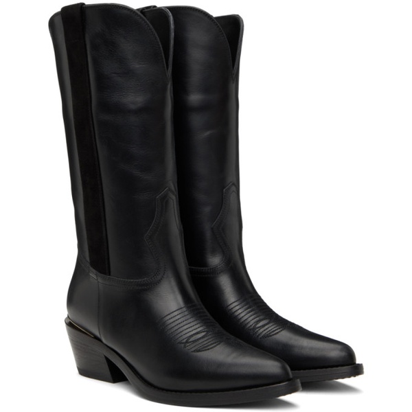  Partlow Black Jordanna Boots 241229F114007