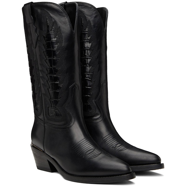  Partlow Black Whitney Boots 241229F114003
