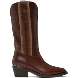 Partlow Brown Christina Boots 241229F114002