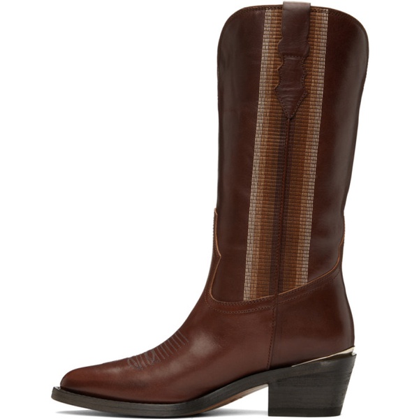  Partlow Brown Christina Boots 241229F114002