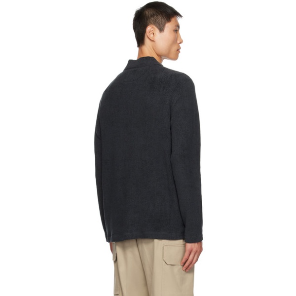  폴스미스 Paul Smith Blue Half-Zip Sweater 232260M202018