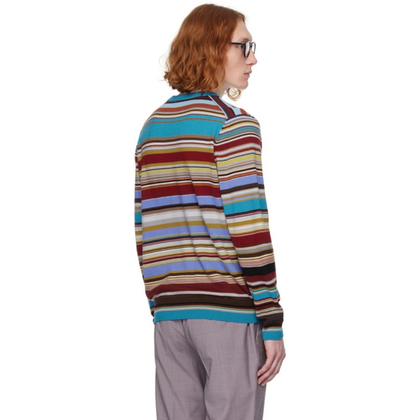  폴스미스 Paul Smith Multicolor Striped Sweater 241260M201003