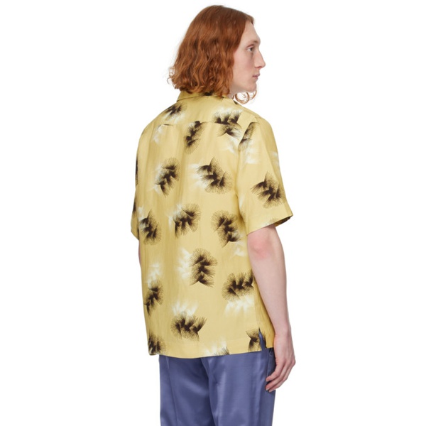  폴스미스 Paul Smith Yellow Printed Shirt 241260M192009