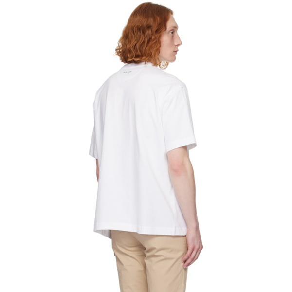 폴스미스 Paul Smith White St Sebastian T-Shirt 241260M213005