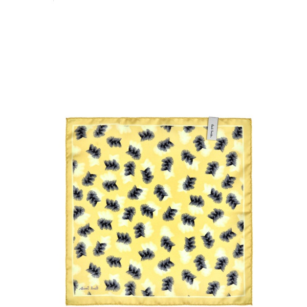  폴스미스 Paul Smith Yellow Sunflare Pocket Square 241260M149005