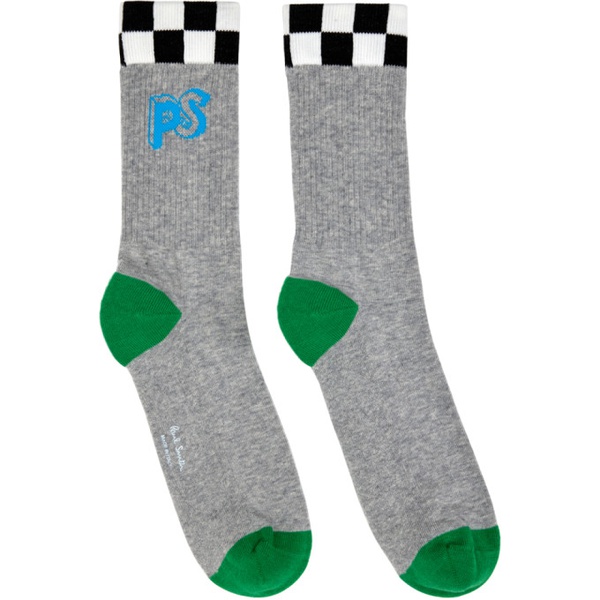  폴스미스 Paul Smith Three-Pack Multicolor Socks 241260M220009