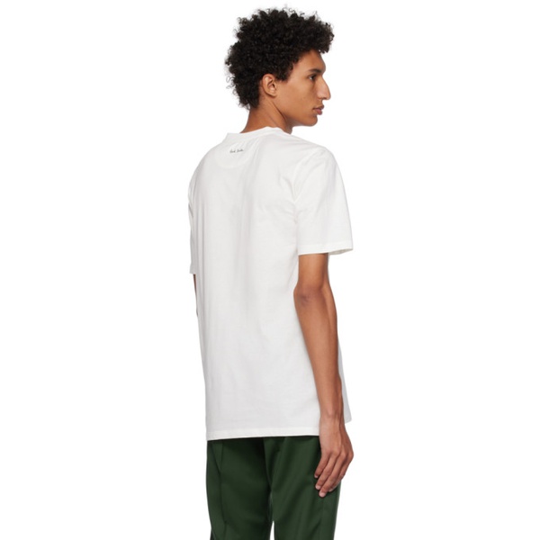  폴스미스 Paul Smith White Cube T-Shirt 232260M213017