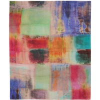 폴스미스 Paul Smith Multicolour Abstract Paint Scarf 231260M150004