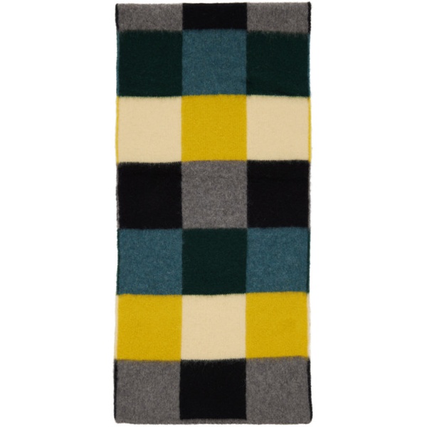  폴스미스 Paul Smith Multi Oversized Check Scarf 222260M150039