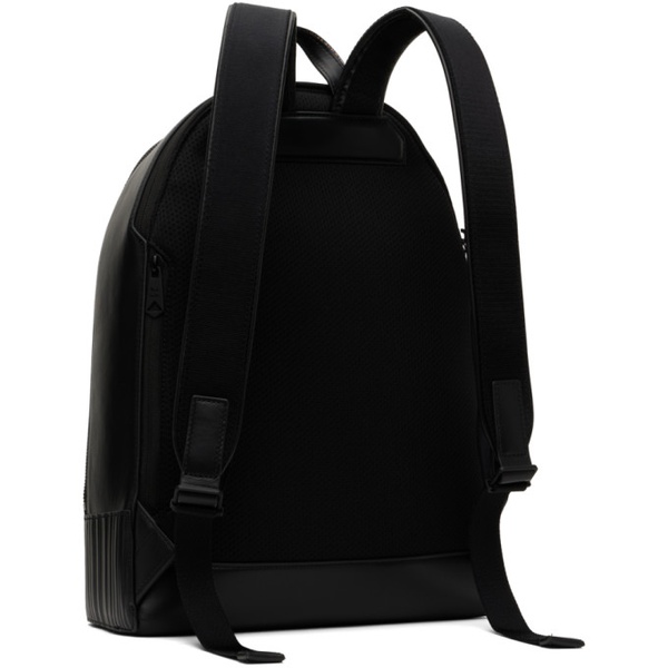  폴스미스 Paul Smith Black Embossed Backpack 232260M166002