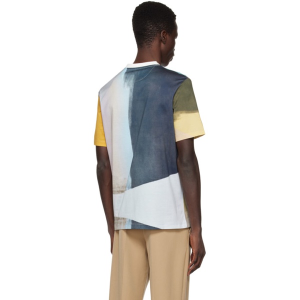  폴스미스 Paul Smith Multicolor Geometric T-Shirt 231260M213007