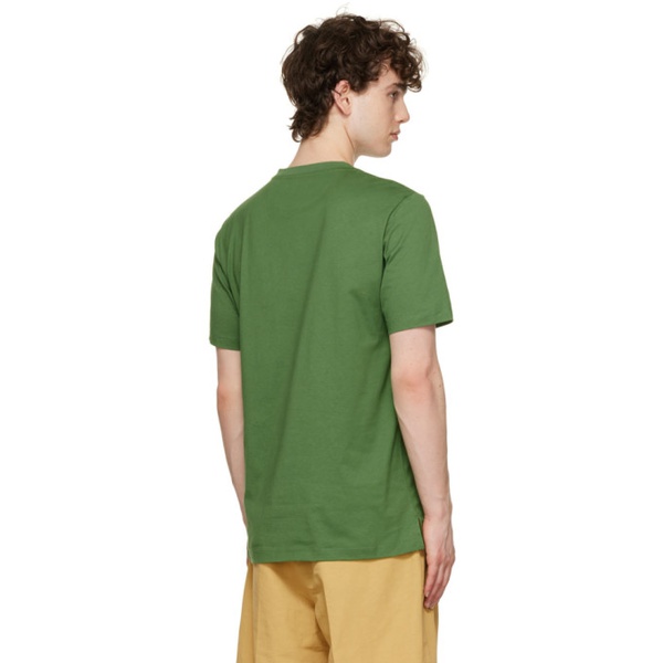  폴스미스 Paul Smith Green Paint Splatter T-Shirt 222260M213050