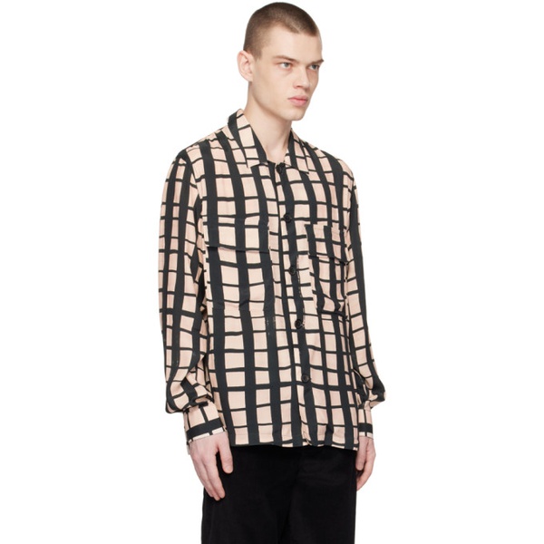  폴스미스 Paul Smith Beige & Black Check Shirt 231260M192014